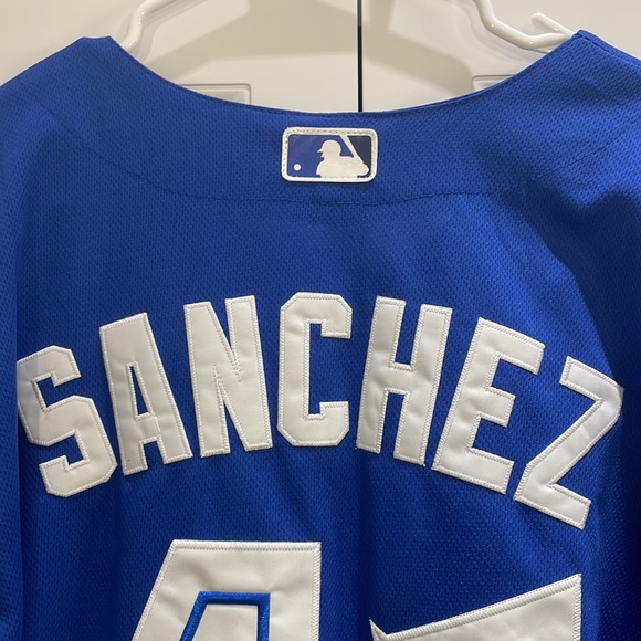 Authentic Collection Aaron Sanchez Blue Jays Jersey - Picture 7 of 10